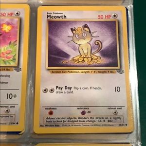 Meowth 1999 Pokémon card